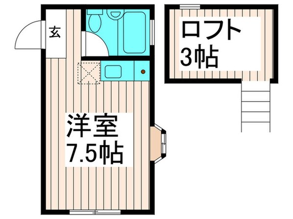 セリュ－ル小岩の物件間取画像